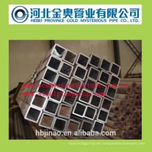 Kaltgezogenes quadratisches nahtloses Stahlrohr für den Bau von Baustoffen